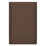 Placa Cega + Suporte 4X2 - Novara Especiais Marrom Fosco